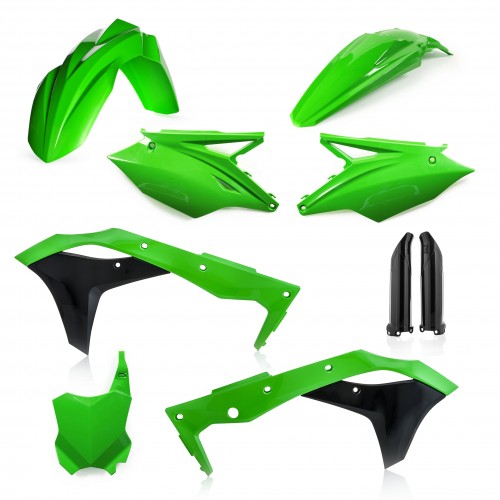 KIT PLÁSTICOS COMPLETO ACERBIS KAWASAKI KX-F 250 2018 - 2019 - COR ORIGINAL 20
